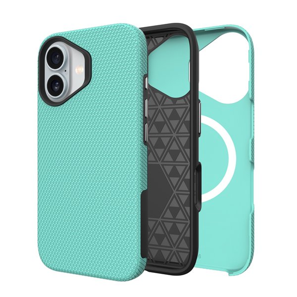 Perfectionists Triangle Mag Case iPhone 16 Plus green