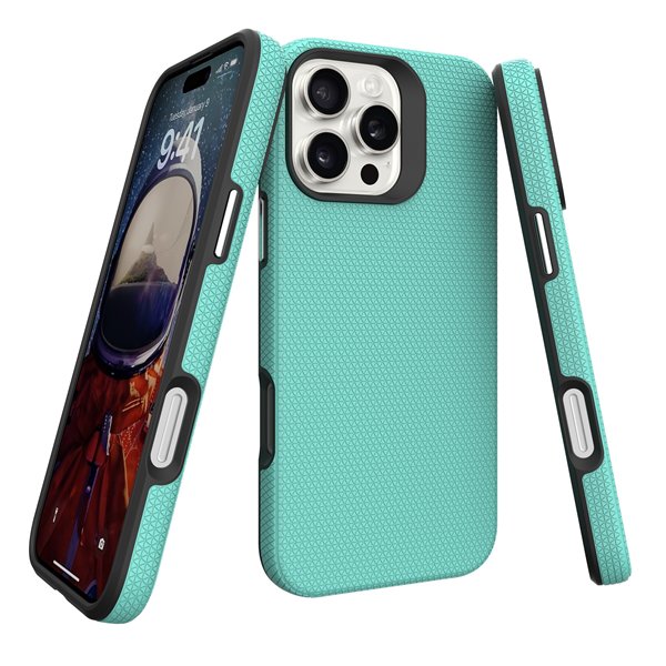 Perfectionists Triangle Mag Case iPhone 16 Pro green