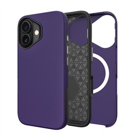 Perfectionists Triangle Mag Case iPhone 16 purple