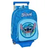 Mokyklinė kuprinė su ratukais Stitch Mėlyna 26 x 34 x 11 cm