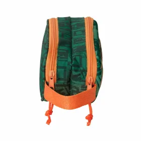 Double Carry-all Jurassic World Dark green 21 x 8 x 6 cm 3D