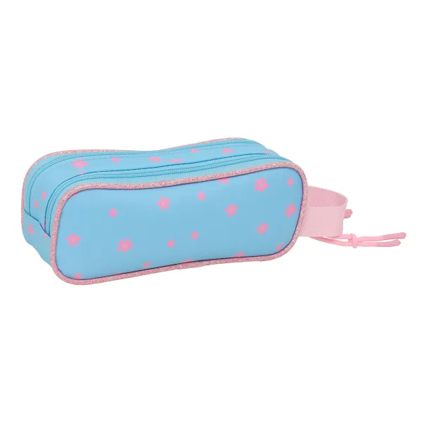 Holdall Lilo & Stitch Happy Sky blue 21 x 8 x 6 cm