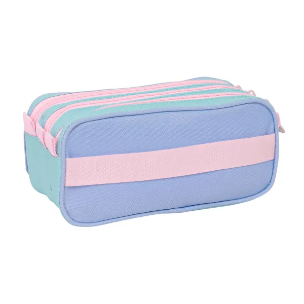 Triple Carry-all Munich Mellow Blue Pink Sky blue 21,5 x 10 x 8 cm