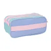 Triple Carry-all Munich Mellow Blue Pink Sky blue 21,5 x 10 x 8 cm