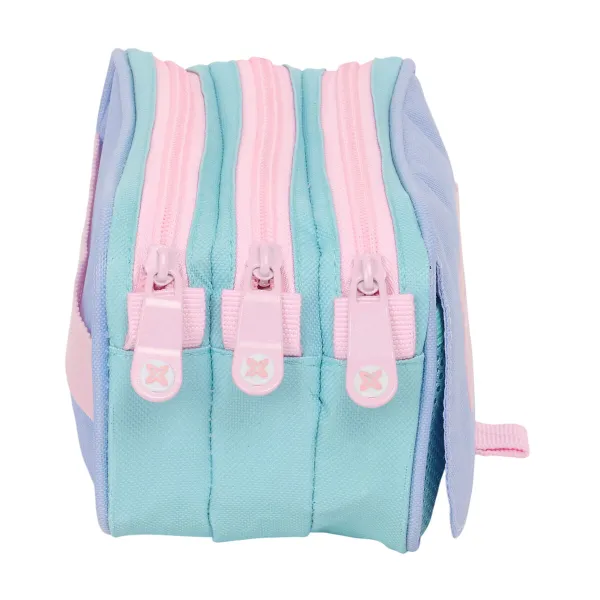 Triple Carry-all Munich Mellow Blue Pink Sky blue 21,5 x 10 x 8 cm