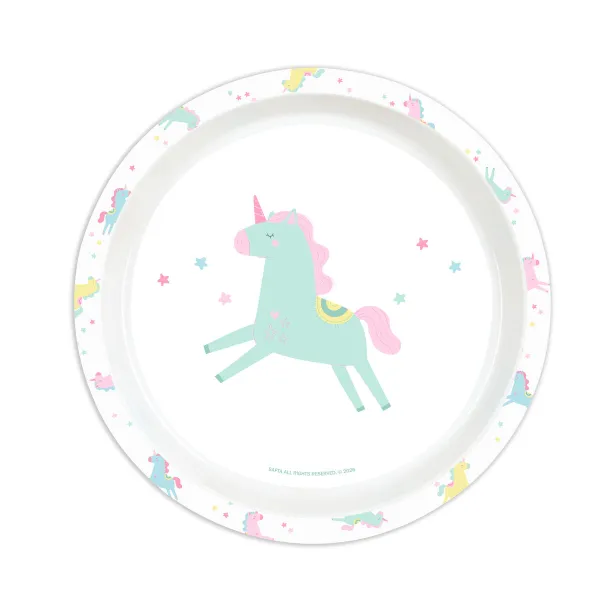 Vauvan ruokailusetti Safta Unicornio PVC