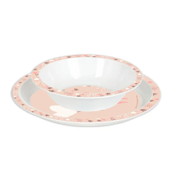 Vauvan ruokailusetti Safta Flores PVC