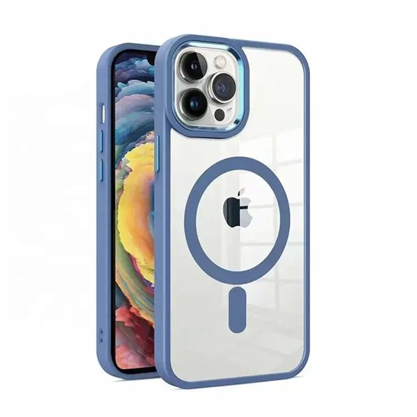 Case Premium Mag Cover Apple iPhone 15 Plus blue