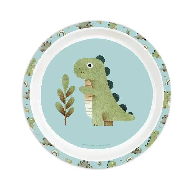 Vauvan ruokailusetti Safta Dinos PVC