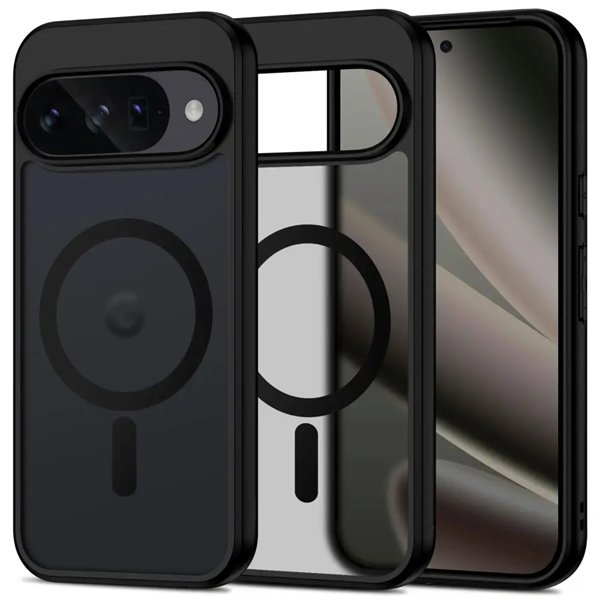 Dėklas Reach Matte MagSafe Google Pixel 10/10 Pro juodas