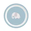 Vauvan ruokailusetti Safta Elefante PVC