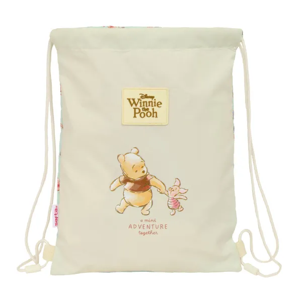 Kuprinė su virvutėmis Winnie The Pooh 26 x 34 x 1 cm