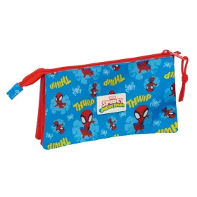 Holdall Spider-Man Blue Red 22 x 12 x 3 cm