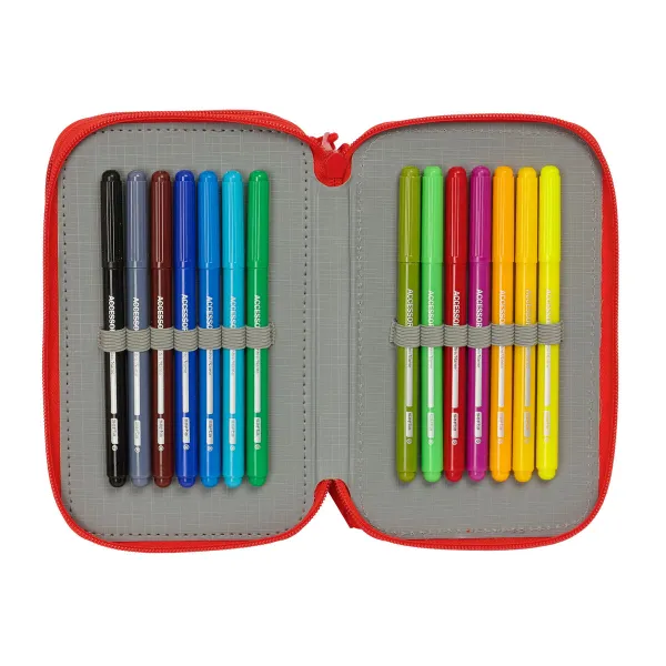 Holdall Spider-Man Blue Red 12,5 x 19,5 x 5,5 cm 37 Pieces