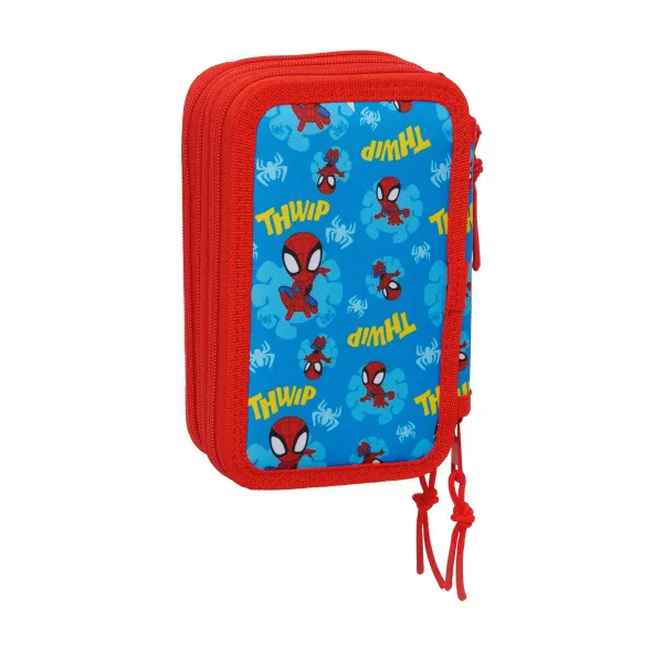Holdall Spider-Man Blue Red 12,5 x 19,5 x 5,5 cm 37 Pieces
