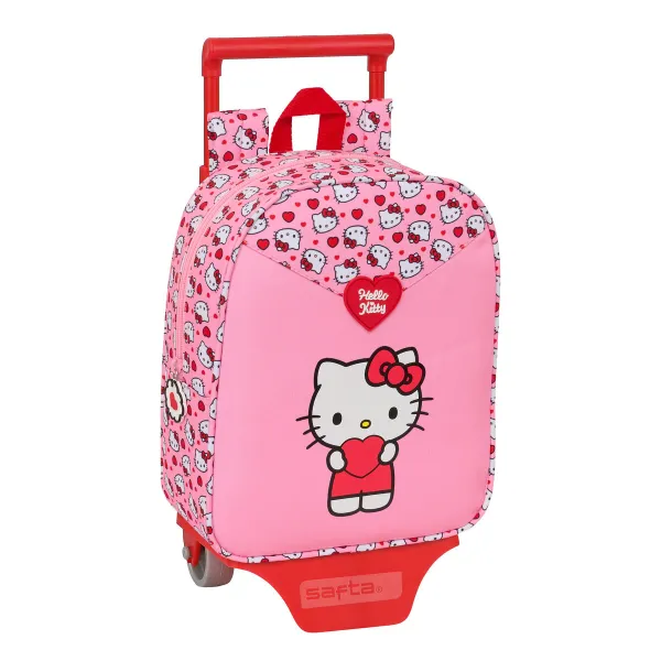 Mokyklinis krepšys Hello Kitty Rožinė 22 x 27 x 10 cm