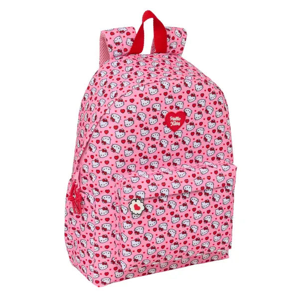 Mokyklinis krepšys Hello Kitty Rožinė 31 x 43 x 13 cm
