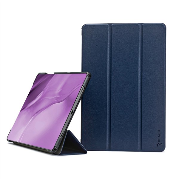 Case Reach Smart Leather Apple iPad Air 4/5/6/7 2020/2022/2024/2025 10.9/11 dark blue