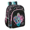 Mokyklinis krepšys Monster High Juoda 32 x 38 x 12 cm