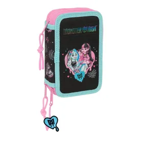 Holdall Monster High Black 12,5 x 19,5 x 5,5 cm 37 Pieces