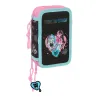 Holdall Monster High Black 12,5 x 19,5 x 5,5 cm 37 Pieces