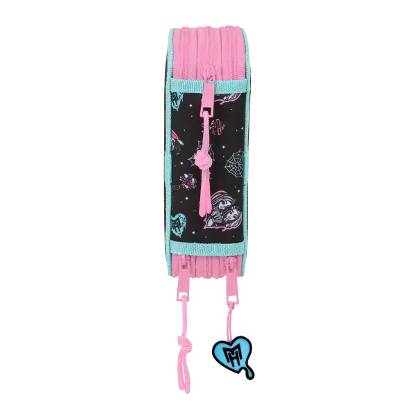 Holdall Monster High Black 12,5 x 19,5 x 5,5 cm 37 Pieces