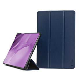 Case Reach Smart Leather Lenovo Tab M10 Plus 3rd Gen TB125FU/TB128FU/TB128XU 10.6 dark blue