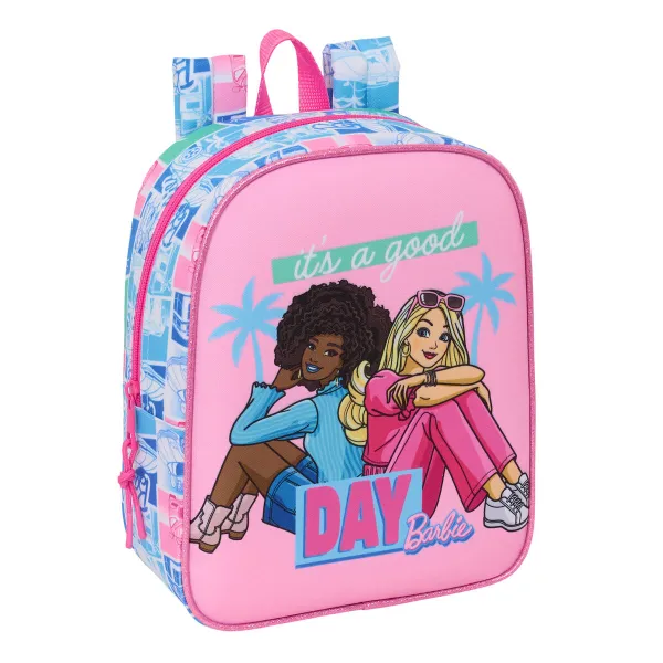 Mokyklinis krepšys Barbie Spalvotas 22 x 27 x 10 cm