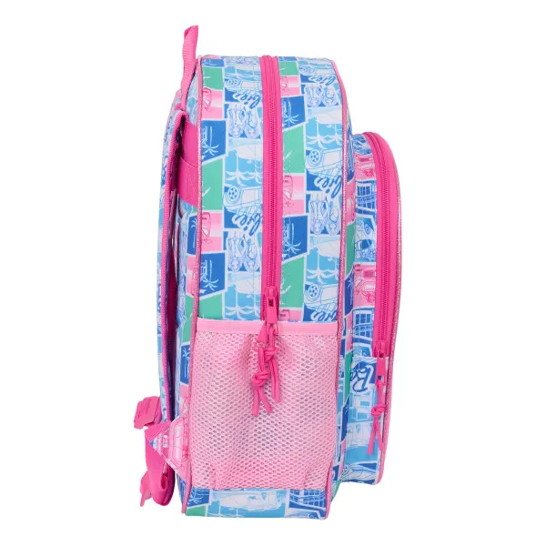 Mokyklinis krepšys Barbie Spalvotas 32 x 38 x 12 cm
