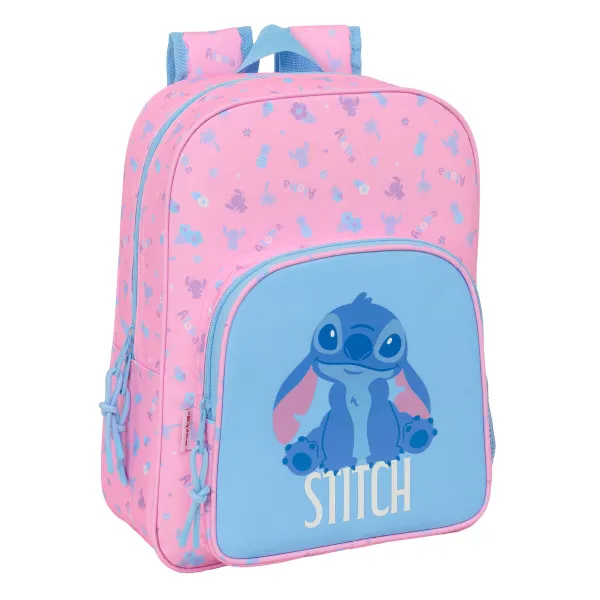 Mokyklinis krepšys Lilo & Stitch Bright Rožinė 26 x 34 x 11 cm