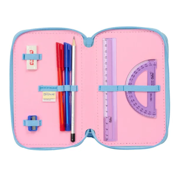 Holdall Lilo & Stitch Bright Light Pink 12,5 x 19,5 x 5,5 cm 37 Pieces