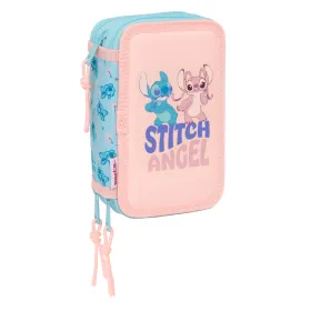 Holdall Lilo & Stitch Ohana Blue 12,5 x 19,5 x 5,5 cm 37 Pieces