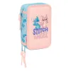 Holdall Lilo & Stitch Ohana Blue 12,5 x 19,5 x 5,5 cm 37 Pieces