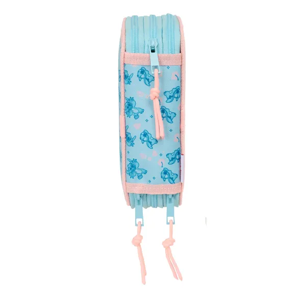 Holdall Lilo & Stitch Ohana Blue 12,5 x 19,5 x 5,5 cm 37 Pieces