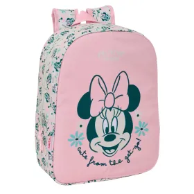Mokyklinis krepšys Minnie Mouse Minty Rožinė 26 x 34 x 11 cm