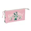 Holdall Minnie Mouse Minty Pink 22 x 12 x 3 cm