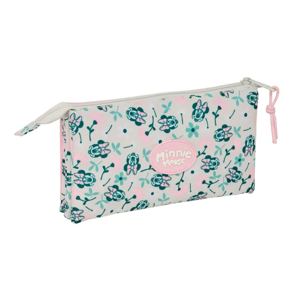 Holdall Minnie Mouse Minty Pink 22 x 12 x 3 cm