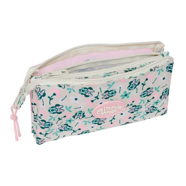 Holdall Minnie Mouse Minty Pink 22 x 12 x 3 cm