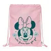 Kuprinė su virvutėmis Minnie Mouse Minty Rožinė 26 x 34 x 1 cm