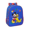Mokyklinis krepšys Mickey Mouse Clubhouse Today Mėlyna 26 x 34 x 11 cm