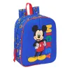 Mokyklinis krepšys Mickey Mouse Clubhouse Today Mėlyna 22 x 27 x 10 cm
