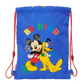 Kuprinė su virvutėmis Mickey Mouse Clubhouse Today Mėlyna 26 x 34 x 1 cm
