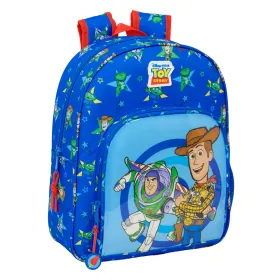 Mokyklinis krepšys Toy Story Good vibes Mėlyna 28 x 34 x 10 cm