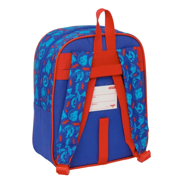 Mokyklinis krepšys Cars Spalvotas 22 x 27 x 10 cm