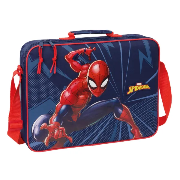 Mokyklinis krepšys Spider-Man Mėlyna 38 x 28 x 6 cm