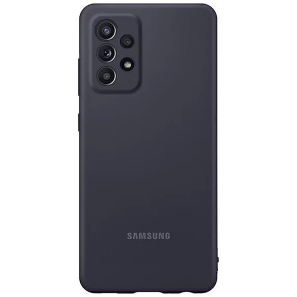 Samsung Silicone Cover for Samsung A525 A52 4G/A526 A52 5G/A528 A52s 5G black