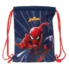 Kuprinė su virvutėmis Spider-Man Mėlyna 26 x 34 x 1 cm