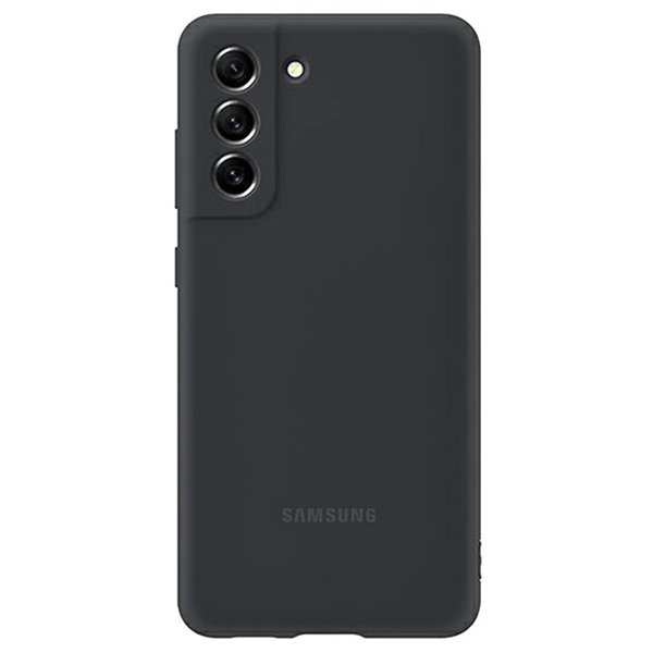 Samsung Silicone Cover for Samsung G990 S21 FE 5G black