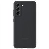 Samsung Silicone Cover for Samsung G990 S21 FE 5G black