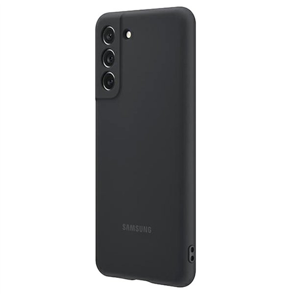 Samsung Silicone Cover for Samsung G990 S21 FE 5G black